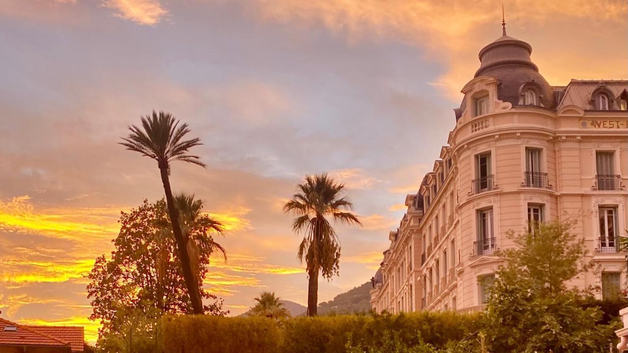 Studio Menton Proche Mer Climatise Wifi Экстерьер фото