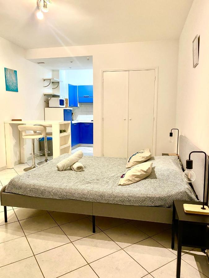 Studio Menton Proche Mer Climatise Wifi Экстерьер фото
