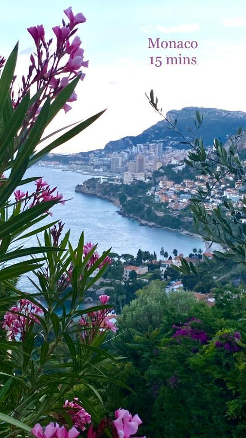 Studio Menton Proche Mer Climatise Wifi Экстерьер фото